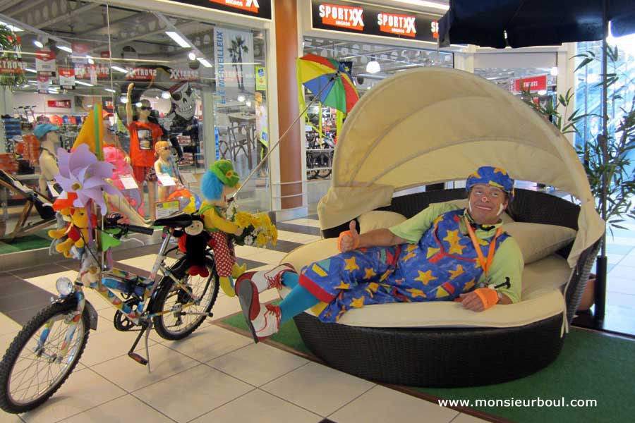 Monsieur Boul Le Clown Annecy Genève spectacle pour enfants animation anniversaire